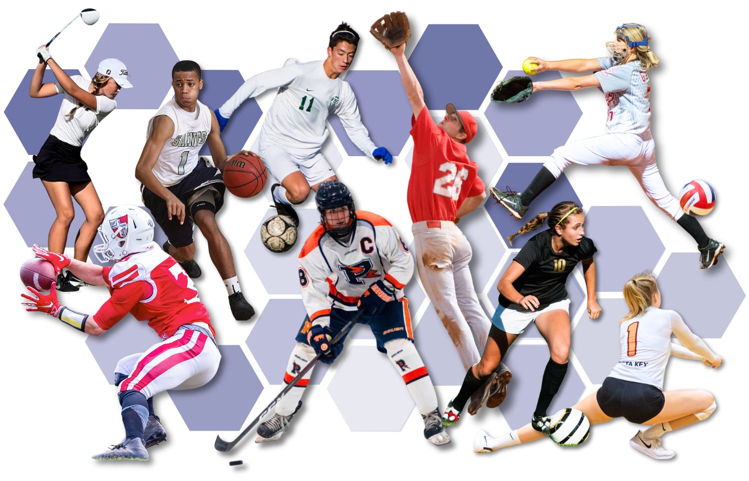 stack athlete recruiting collage of high school athletes