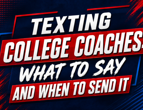 Texting College Coaches: What to Say and When to Send It